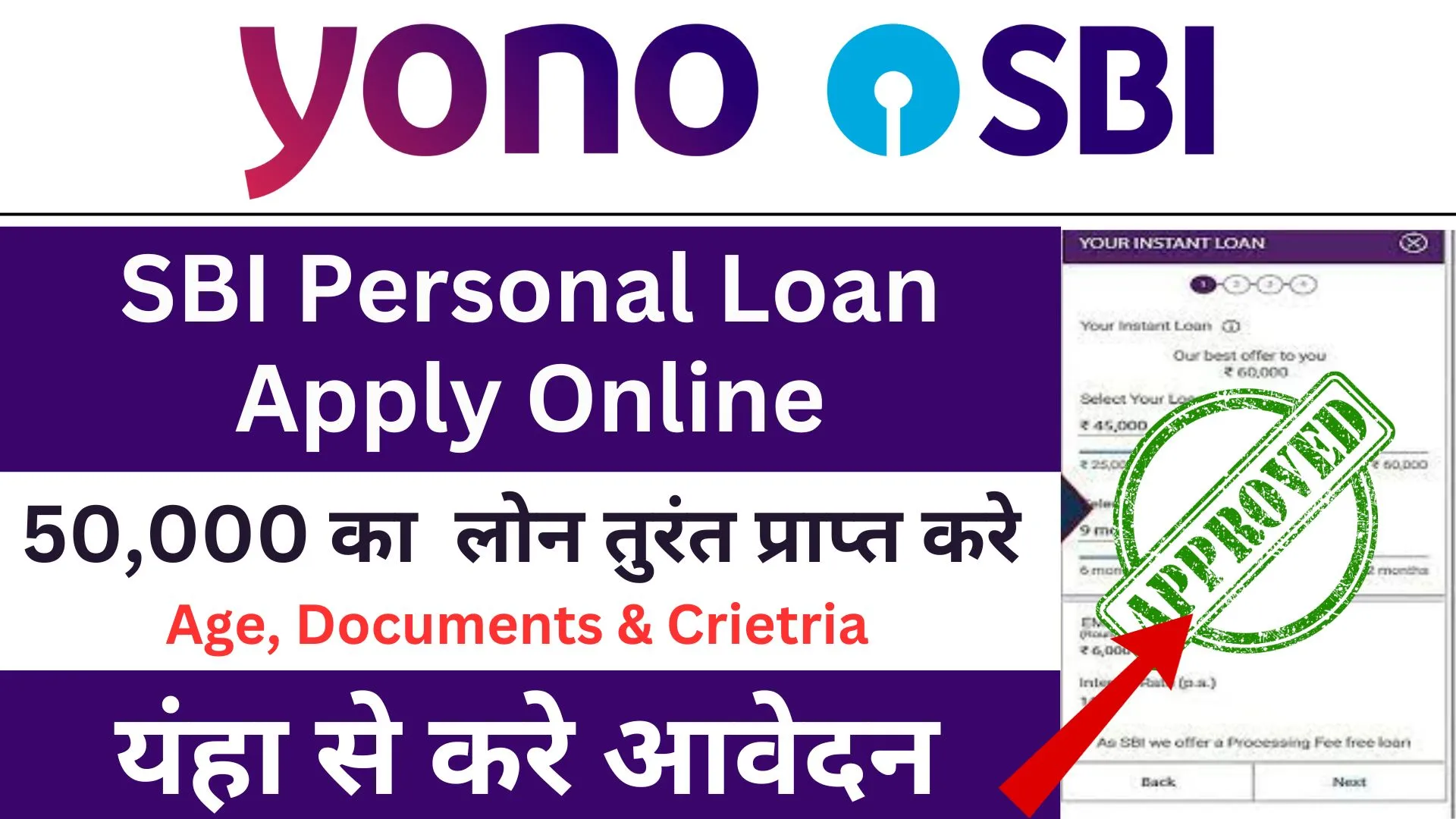 SBI Personal Loan Apply Online 2023